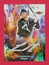 2021 Panini Origins Luis Gonzalez Signatures Silver Ink #9 Chicago White Sox