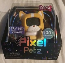 MGA Pixel Petz  Corgi Puppy   Interactive Digital Pet Pal Toy   Figure NEW