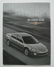 CHRYSLER Sebring Sedan 2001 dealer brochure - English - Canada