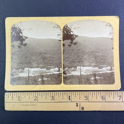 Profile House New Hampshire Stereoview G.H. Aldrich Antique c1870s Y7032