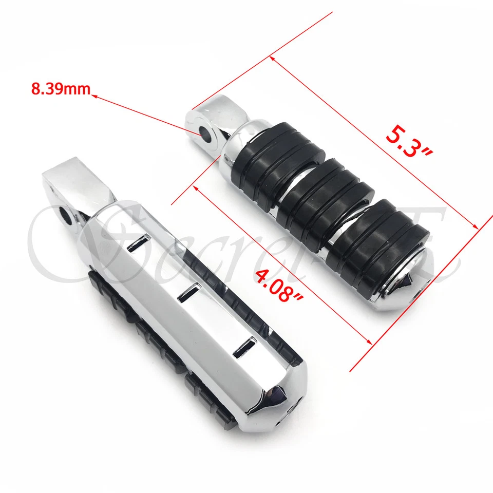 Clavija trasera cromada para Suzuki Intruder 1400/Boulevard S83 1995-2008 Foto 4 de 4