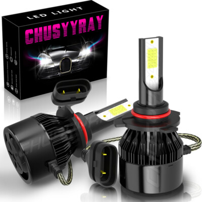 For MACK Vision CX CXN Truck 1998-2015 LED 9005+9006 Headlight Hi / Lo Beam 4PCS