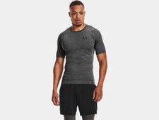 Under Armour Men's HeatGear Armour Compression Short Sleeve Shirt 1361518-090