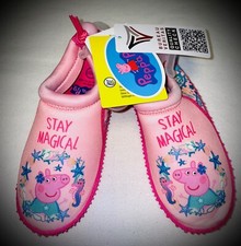 2 x Peppa Pig Aquaschuhe mit Kordelzug, rosa, Gr.26/27; Neuware!
