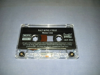NAT KING COLE MONA LISA CASSETTE TAPE ALBUM (NO INLAY #93)