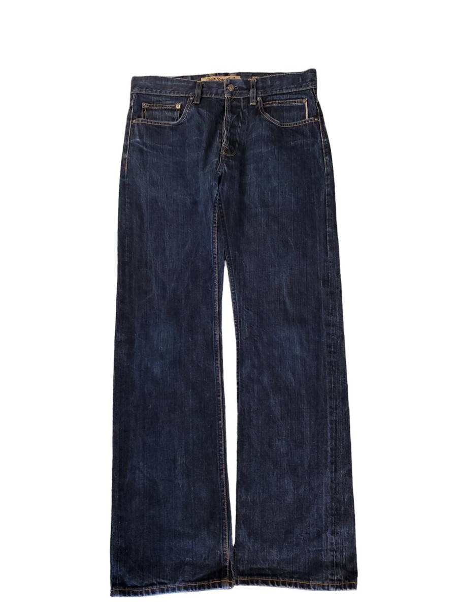 Saint George by Duffer Jeans Men W34 L32 Blue Denim Slim