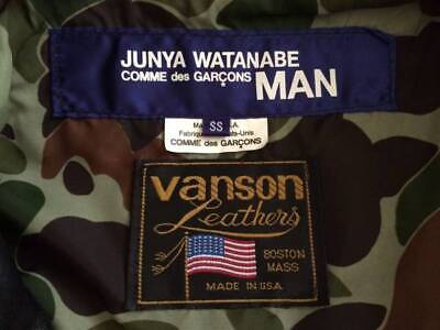JUNYA WATANABE COMME des GARCONS MAN vanson Riders Jacket JUNYA WATANABE COMME des GARCONS MAN vanson Riders Jacket