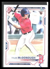 Tyler McDonough 2021 Bowman Draft #BD-3     Boston Red Sox