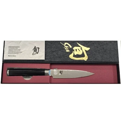 *1-Piece* Shun Cutlery 4" Paring VG-MAX Damascus Stainless Steel Knife DM-0716