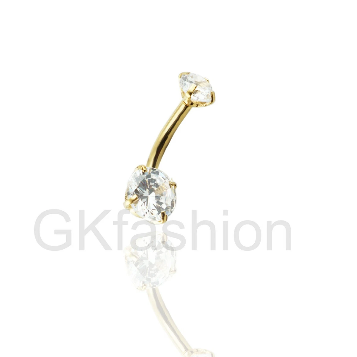 Surgical stainless 2024 steel belly rings
