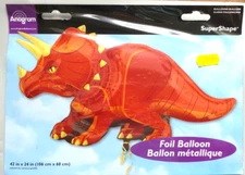 Anagram Supershape Helium Foil Balloon 42" Dinosaur Stegosaurus