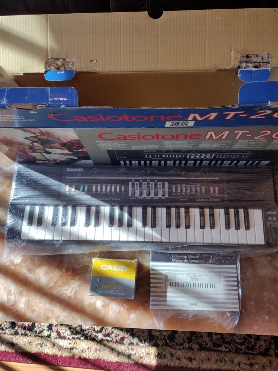 鍵盤楽器 CASIO/ Casiotone MT-205 Vintage Casio Casiotone MT-205 Electronic Keyboard Piano Tested +