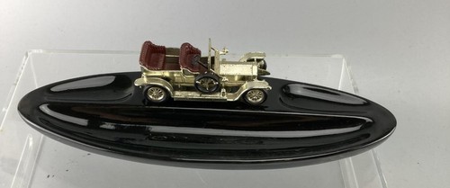 LESNEY ROLLS-ROYCE SILVER GHOST ASHTRAY PAPERCLIP HOLDER STATIONERY DESKTOP - Picture 3 of 3