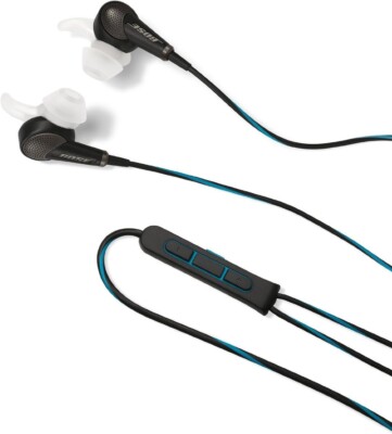 Bose QuietComfort 20 Noise Cancelling Kopfhörer Kabelgebunden Earphone für Apple