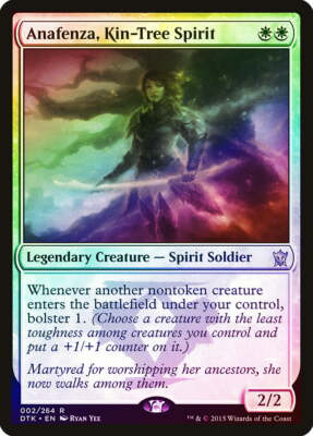 Magic The Gathering Card - Anafenza, Kin-Tree Spirit (002/264) - Dragons Of Tarkir, Rare