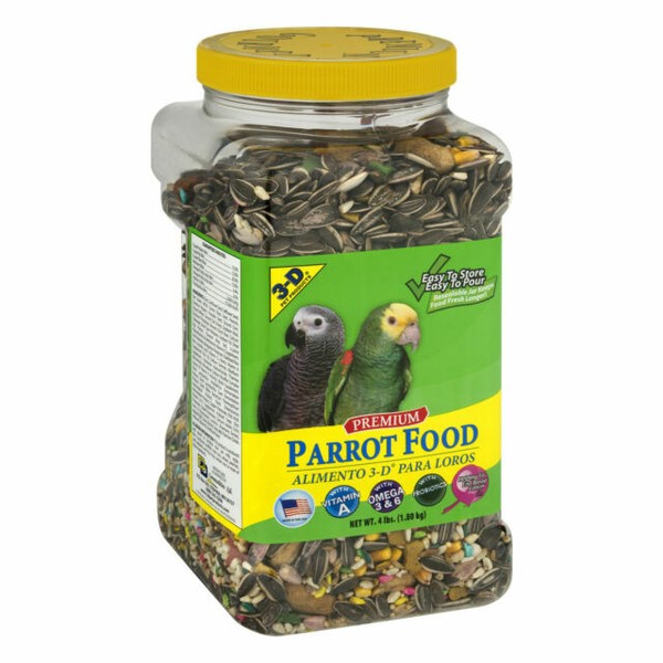 3d Pet Products Premium Parrot Food 4 LB for sale online eBay