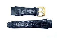 Authentic Invicta Lupah 6731 Black Leather 30MM Watch Band