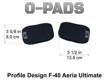 Profile Design F-40 Aeria Ultimate Armrest Pads & Official Velcro® Aerobars Tri 