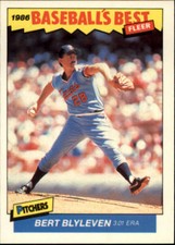 A9108- 1986 Fleer Sluggers/Pitchers BB Cards 1-44 -You Pick- 15+ FREE US SHIP