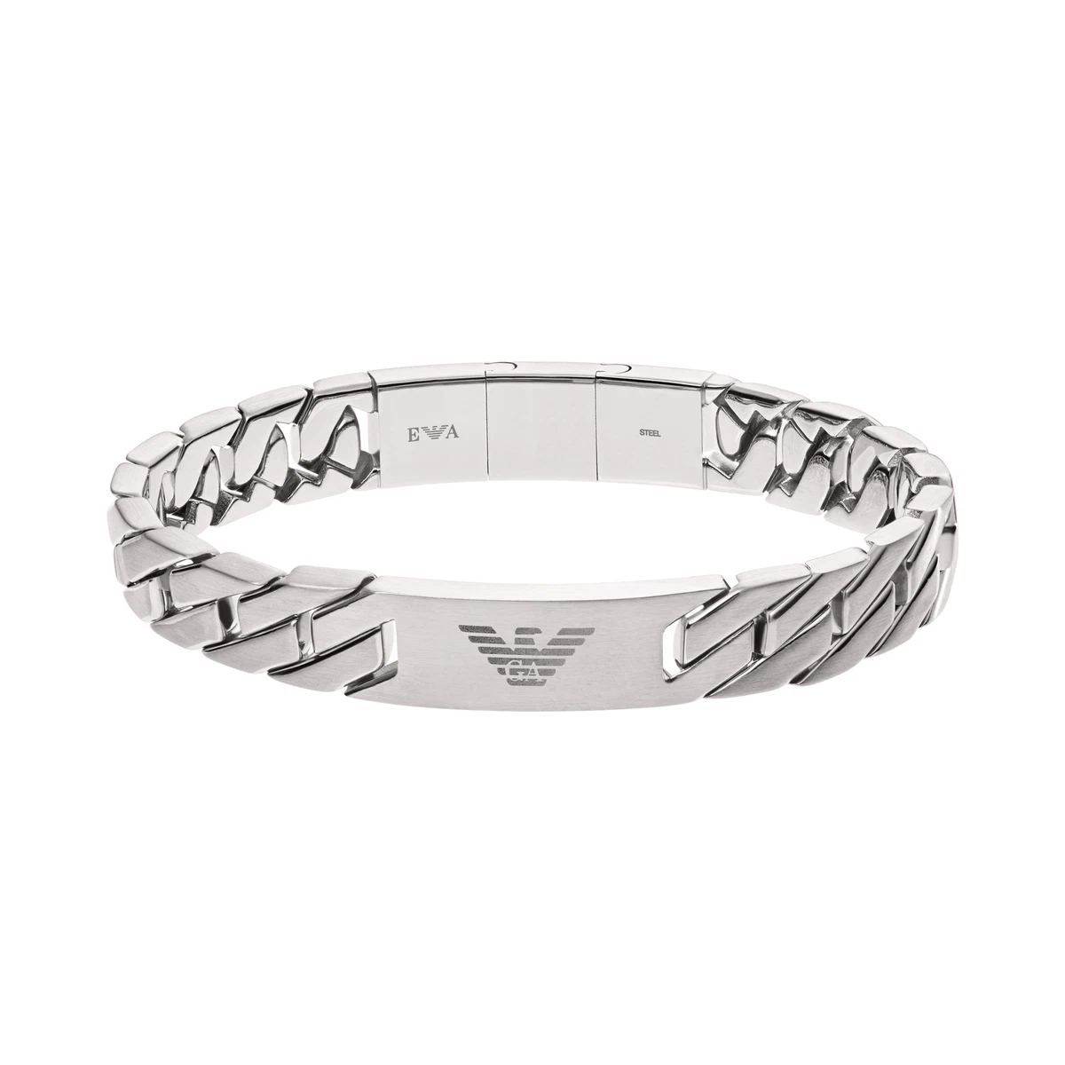 Emporio Armani EG3579221 Sterling Silver Bracelet - thbaker.co.uk