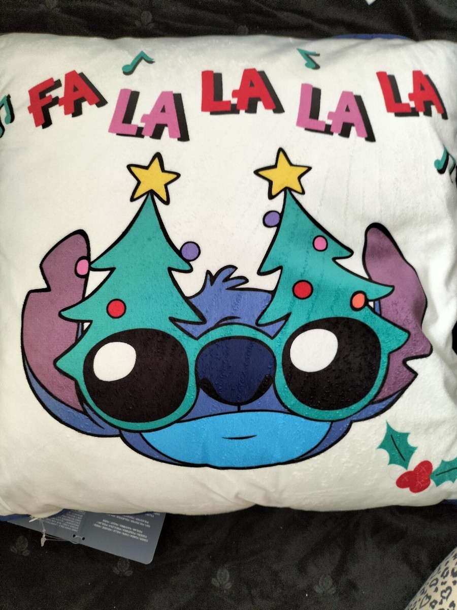 Disney Primark LILO STITCH STITCH Xmas Cushion Pillow Bedding NEW RARE