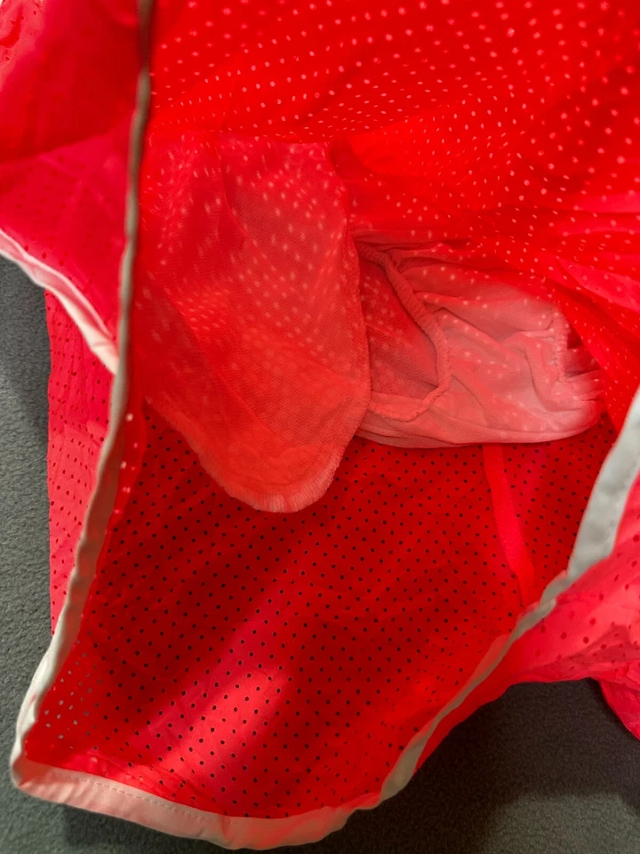 new CALVIN KLEIN Womens neon PINK shorts XL extra large Elastic Waist above knee - Image 3 of 4