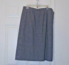 VTG. Pendleton virgin wool pleated Trad. skirt size 12