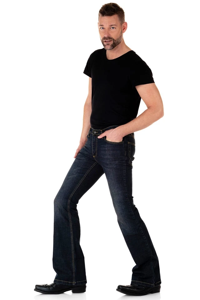 Comycom Herren Bootcut Jeans »ROOTS« - Bild 2 von 4