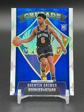 2021-22 QUENTIN GRIMES PANINI CHRONICLES ROOKIES & STARS CRUSADE BLUE RC /99 SP