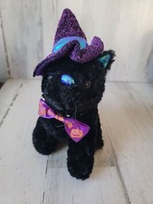 Dandee black Halloween witch plush stuffed animal