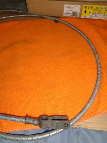 GM 15625474 FRT PARKING BRAKE CABLE 1989-1994 GMC P2500 P3500 CHEVY P20 P30 OEM - Picture 3 of 5