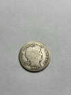 1907 Barber Dime AG About Good 90% Silver 10c Coin - Collectible