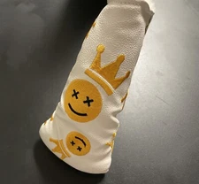 Brand New C911 King Smiley Face  Putter Headcover
