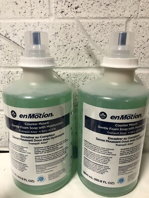 #ad #ad Lot of 2 Georgia Pacific EnMotion 42718 Foam Soap W Moisturizers Aloe 1800ml $44.99