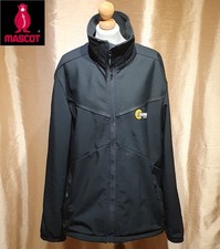 Mascot Men's Black Stretch Work Jacket Size 2XL Softshell Workwear Lined Top
