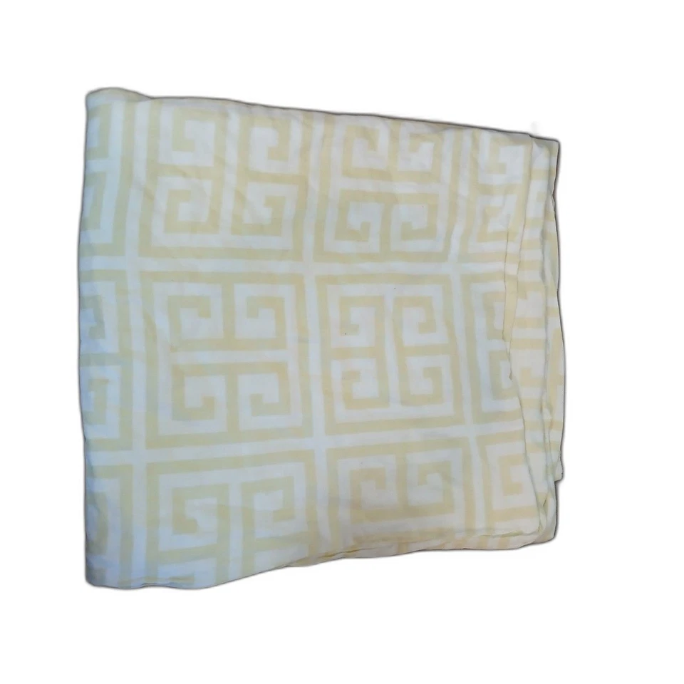 Funda nórdica Max Studio completa/queen 94"x94" patrón de llave griega Chartreuse pálido Foto 4 de 4