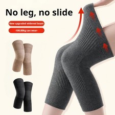 Men Women Cashmere Knee Warmer Winter Warm Thermal Wool Knee Pads Y9D8 F2J1