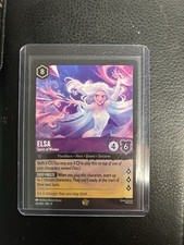 Disney Lorcana Elsa Spirit of Winter Legendary Non-Foil Card 42/204