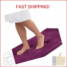 Genteele Memory Foam Bath Mat Non Slip Absorbent Super Cozy Velvet Bathroom Rug 