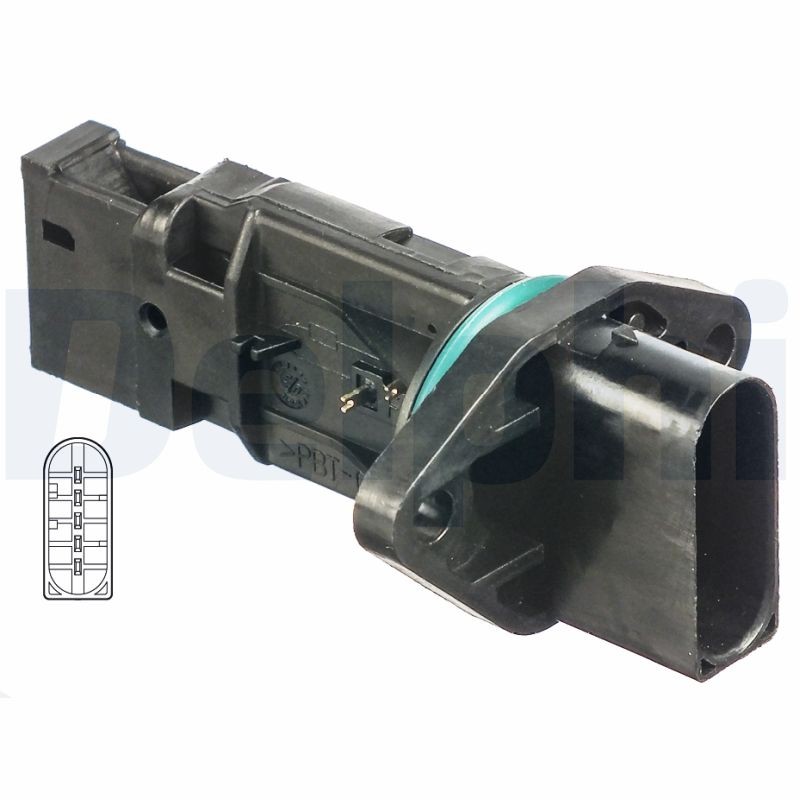 Für DELPHI AF10247-12B1 Air Mass Sensor - Bild 2