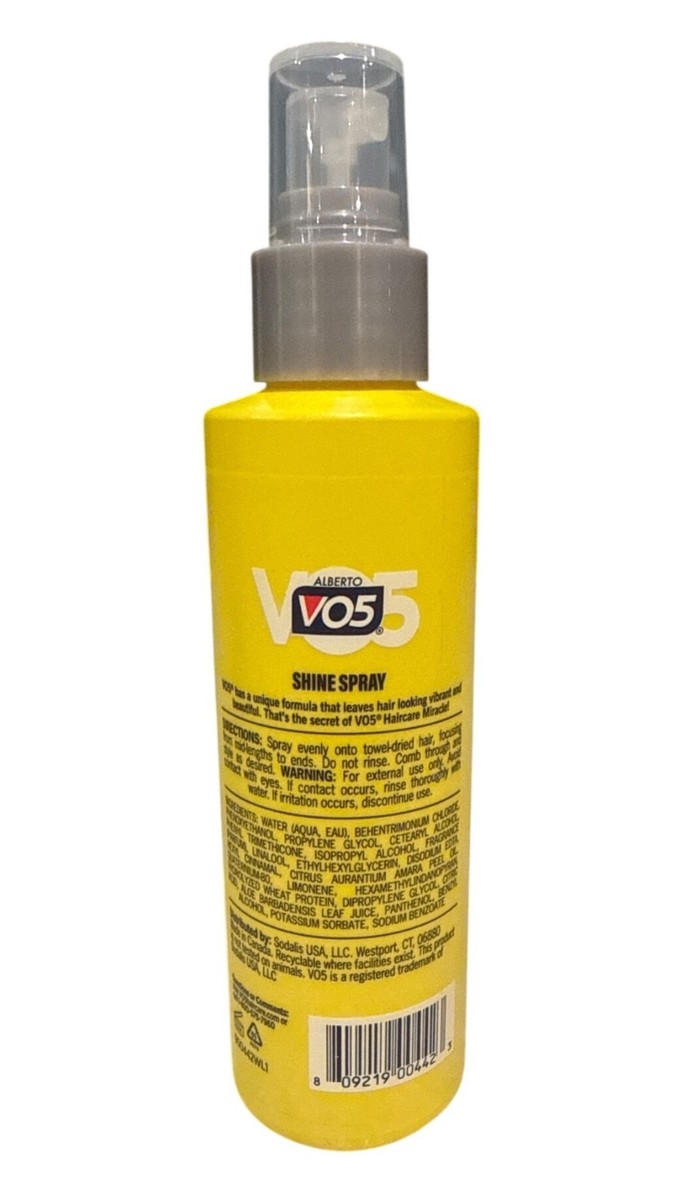 Alberto VO5 Haircare Miracle Shine Spray Gloss Look Leave-In