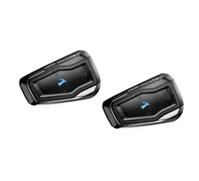 CARDO FREECOM 4 Duo Bluetooth Intercom Headset for Riders (2 units) - NEW