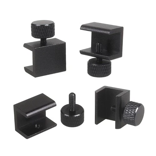 4 Pcs Glass Bed Clips Clamps Adjustable Aluminium 3D Printer Heated Bed Fixing