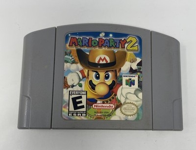Mario Party 2 (Nintendo 64, 2000) N64 Authentic Cartridge NICE LABEL