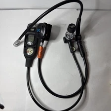 ScubaPro MK20 Suunto 3 Gauge Console w/ Favor Computer Pressure Gauge FOR PARTS