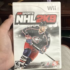 2K Sports NHL 2K9 Nintendo Wii Ice Hockey Sports Game E10+ NTSC-U/C Manual