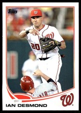 Ian Desmond 2013 Topps #120 Nationals MLB READ FREE SHIPPING AutographDen