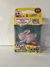 2024 Little Live Pets NeeDees Pinkee Bunny Interactive Pets Collectible Toy.