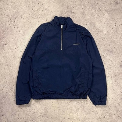 Misbhv Navy Half Zip Track Jacket Anorak Light Streetwear Blue Size M