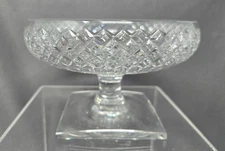 Hawkes ABP Diamond Cut Compote 3 3/4 x 6"
